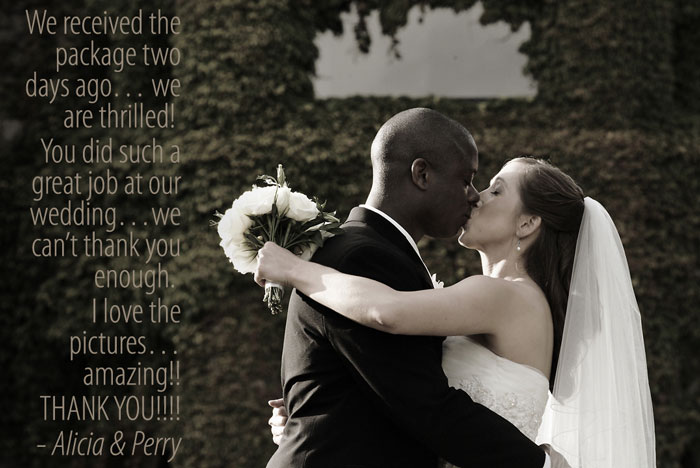 <h3> </h3> Testimonial for Keri Coles by Alicia and Perry