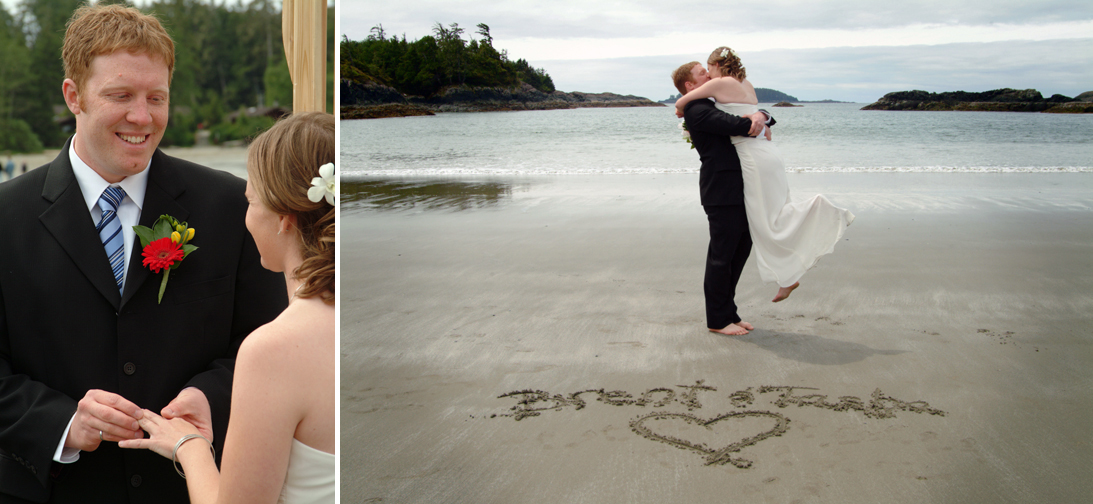 <h3> </h3>  Summer wedding on the beach. 